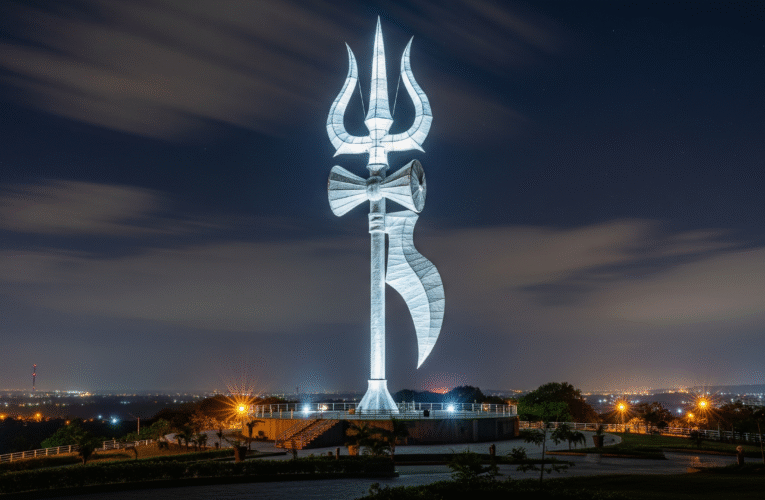 Visakhapatnam’s Kailasagiri to Get 55-Foot Trishul and Damaru, Adding a Spiritual Landmark