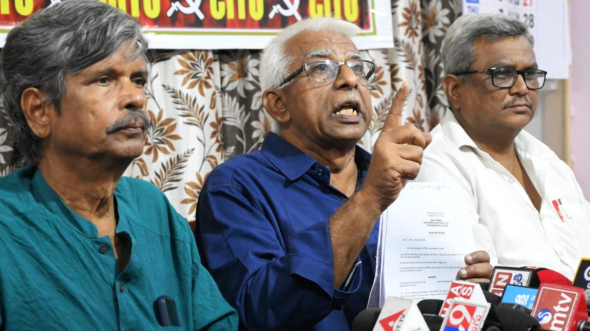 CITU Slams TDP Over VSP Privatisation, Alleges Centre-Backed Strategic Sale and Mass Layoffs