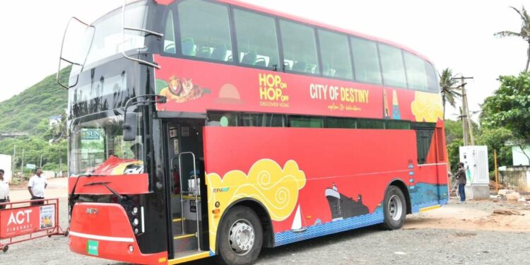 CM to launch Vizag’s electric hop-on hop-off bus service on August 29