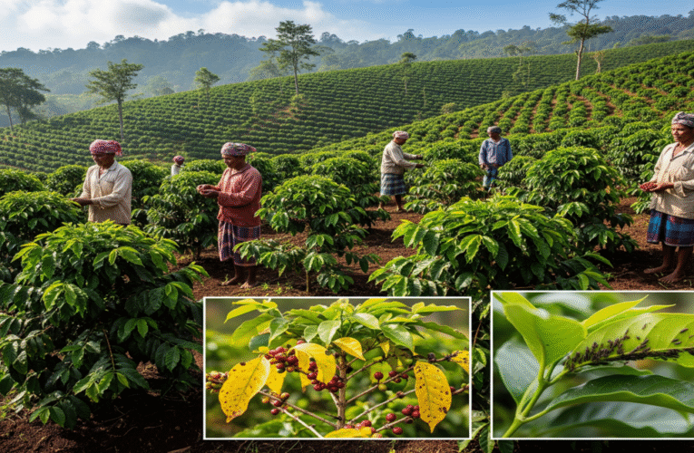 Berry borer pest threatens Araku coffee plantations
