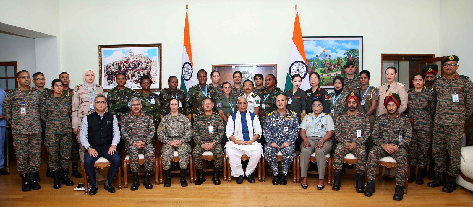 India Champions Women’s Leadership in Global Peacekeeping: Defence Minister Rajnath Singh