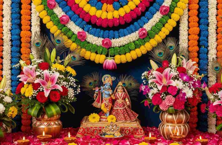 Hare Krishna Movement Visakhapatnam to Host First-Ever Flower Decoration Contest for Radha Saptami