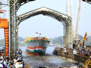 Indian Navy to Commission Two Indigenous Frigates Simultaneously at Visakhapatnam