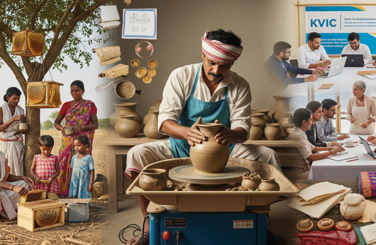Empowering Rural Artisans: KVIC Launches Initiatives for Potters, Tribal Families & Entrepreneurs in Andhra Pradesh