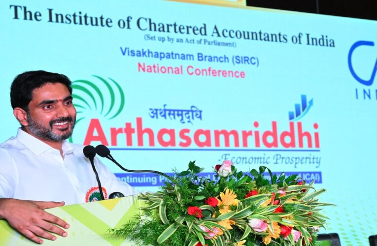 Andhra Pradesh Aims $2.4 Trillion Economy, Calls on CAs to Lead