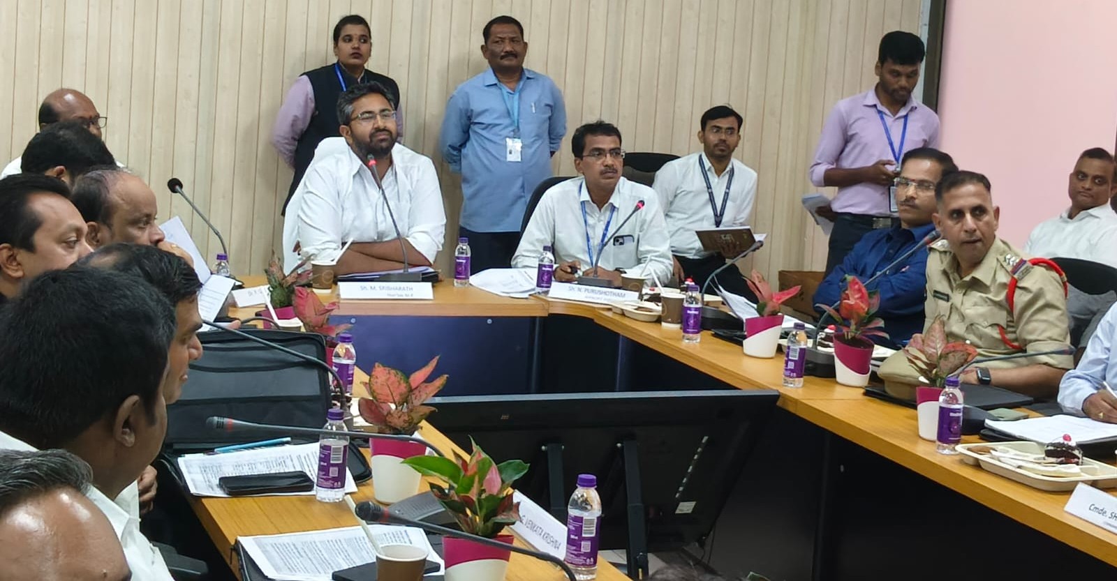 MP Sribharat seeks morning Tirupati flight, UDAAN café, and better facilities at Visakhapatnam International airport