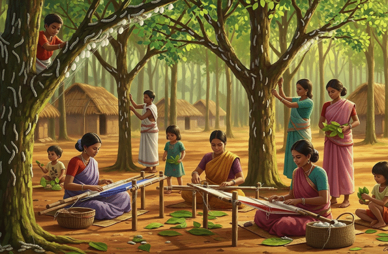 Weaving livelihoods: Tasar culture empowers tribals in ASR district