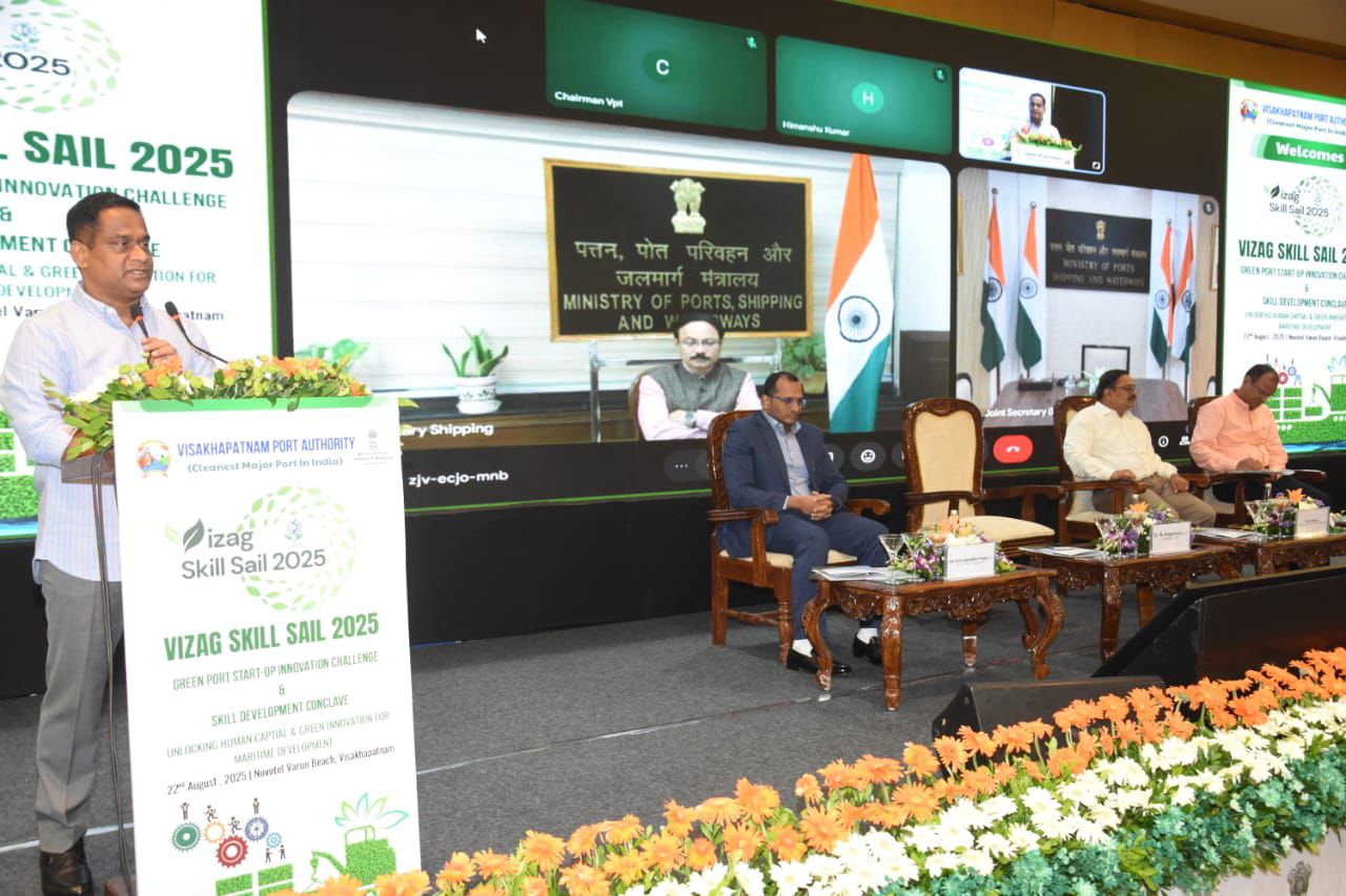 VPA launches “VIZAG SKILL SAIL 2025” to promote maritime skills and green innovation