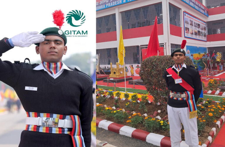 GITAM Student Selected for Indian Army Officers Training