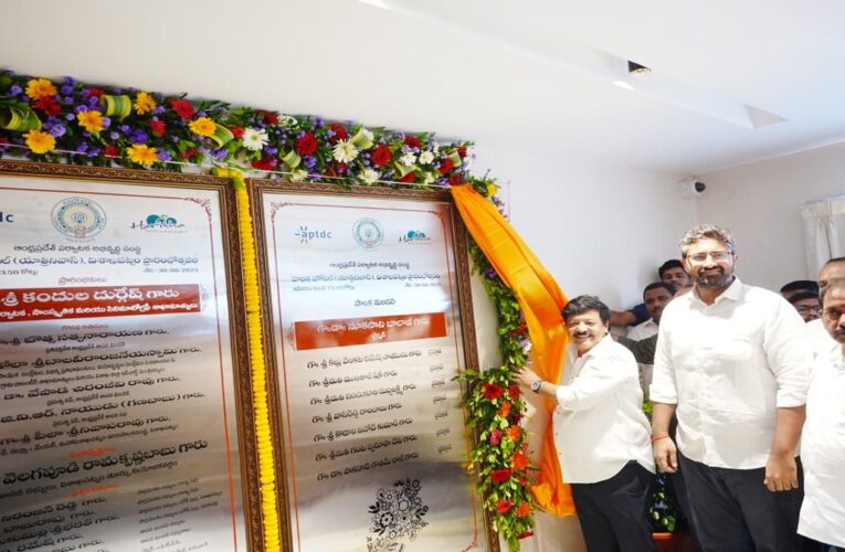 Minister Durgesh inaugurates modernised Haritha Hotel in Visakhapatnam