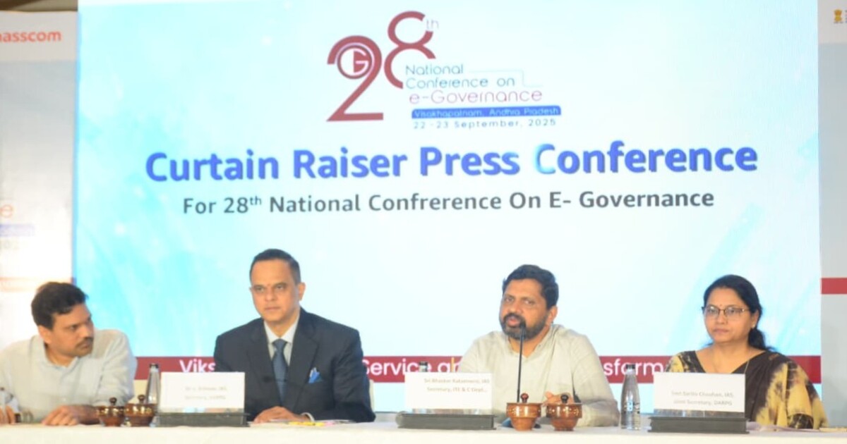 National Conference on e-Governance to begin in Visakhapatnam