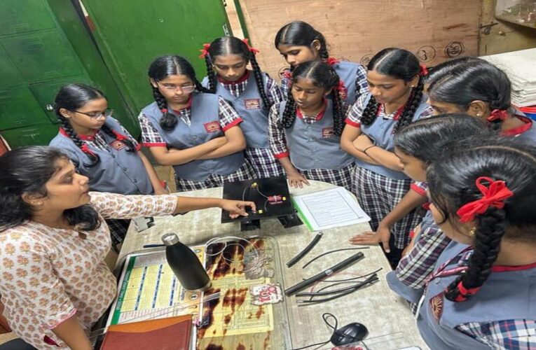 Students Explore Railway Technology at Electric Loco Shed, Visakhapatnam