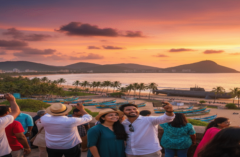 Tourist surge in Visakhapatnam and agency areas ahead of Dasara holidays