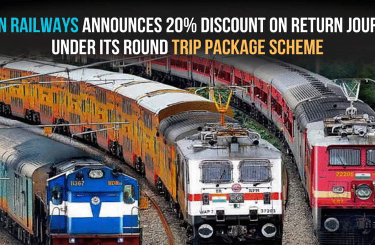 Indian Railways Launches “Round Trip Package” with 20% Discount for Festival Travel