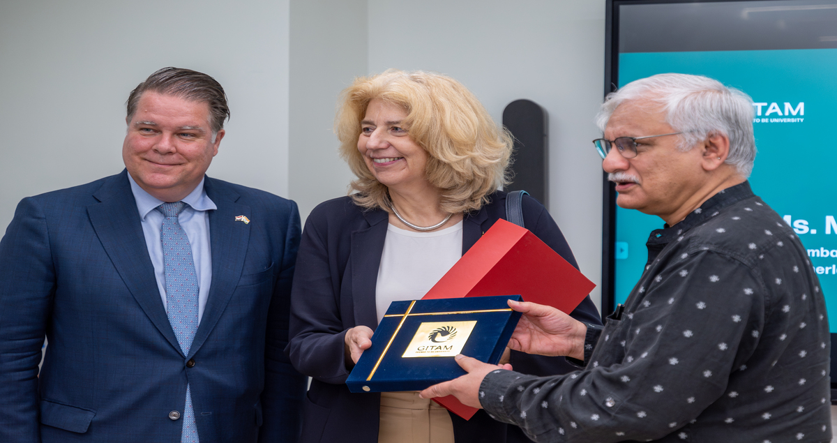 Dutch envoy highlights scope for collaboration with GITAM