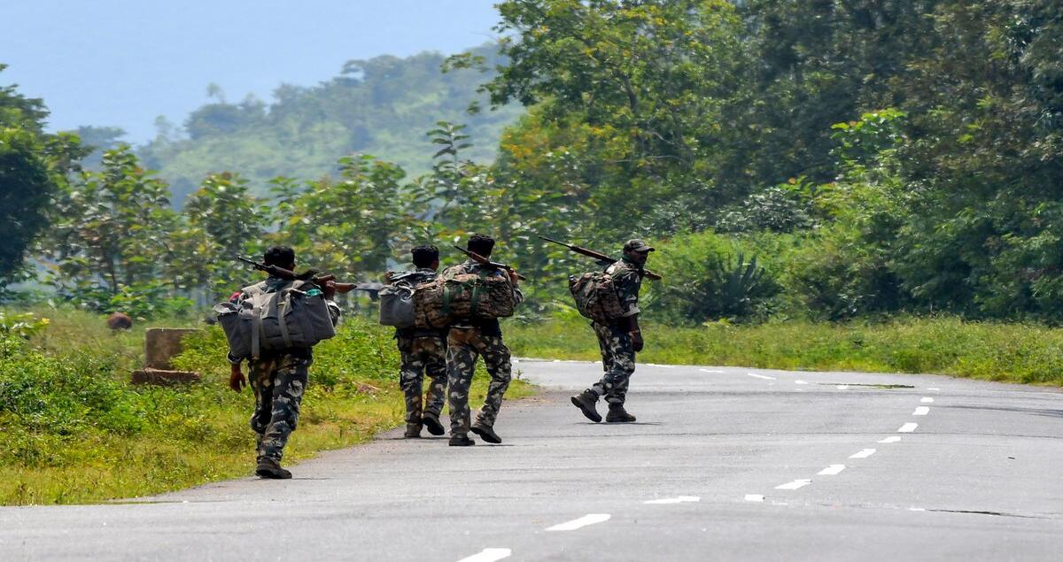 Andhra-Odisha Border on High Alert Ahead of CPI Maoist Foundation Week