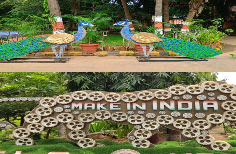 Waltair Division Turns Scrap into Art to Promote Sustainability