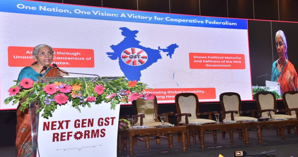 GST 2.0 to Put Rs 2 Lakh Crore in Consumers’ Hands: Nirmala Sitharaman