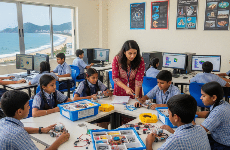 25,000 Students in Vizag Govt Schools to Benefit from New AI and STEM Labs