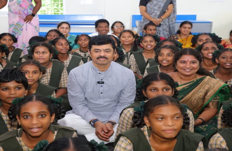 C.M. Ramesh Inaugurates 11 Smart Classrooms to Boost Girl Child Education in Anakapalli
