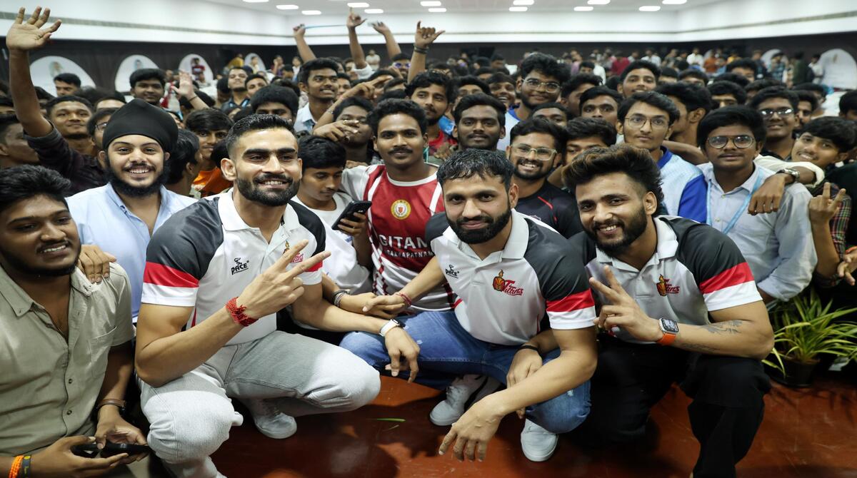Pro Kabaddi League brings Telugu Titans to GITAM University