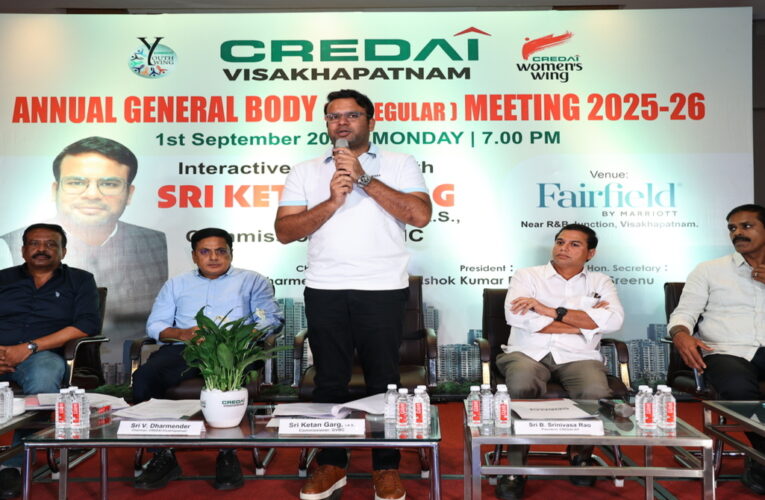 CREDAI Visakhapatnam Discusses Civic Issues; GVMC Promises Faster Solutions