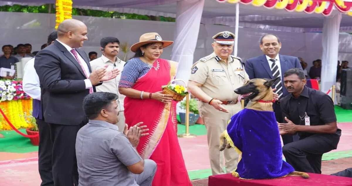 Drug Detection Dogs Boost Crime Investigation in Andhra Pradesh: Home Minister Anitha