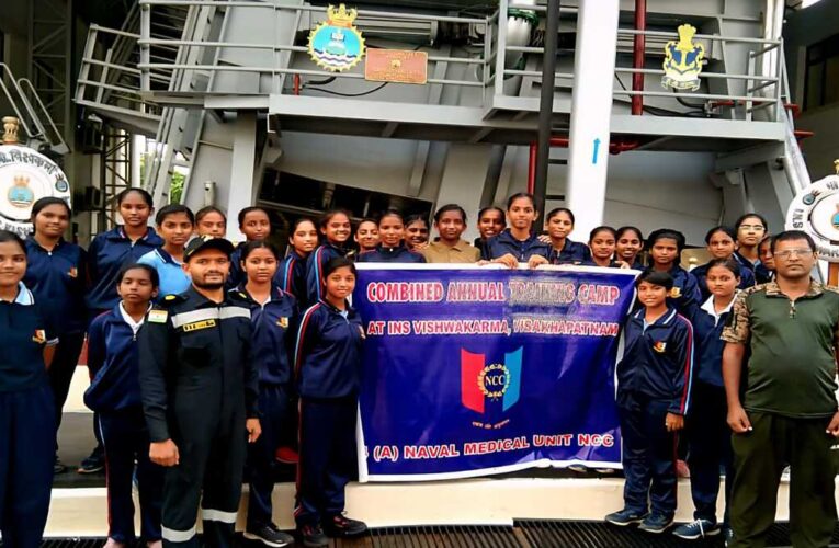 395 NCC cadets complete 10-day training camp at INS Vishwakarma