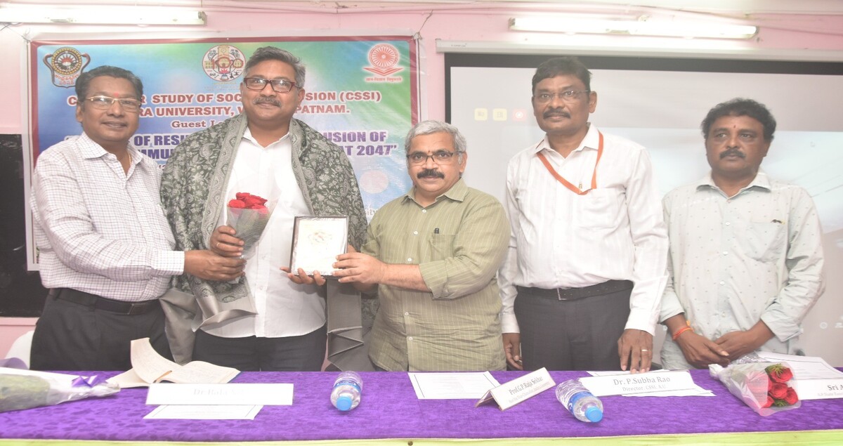 Andhra University VC Calls for Greater Social Inclusion of Fishing Communities