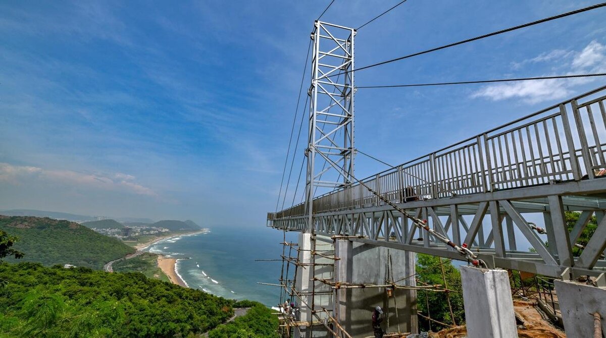 Visakhapatnam set to unveil country’s longest glass bridge