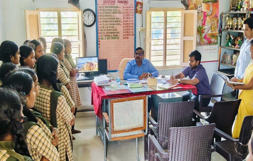 Collector stresses quality education and nutrition for students