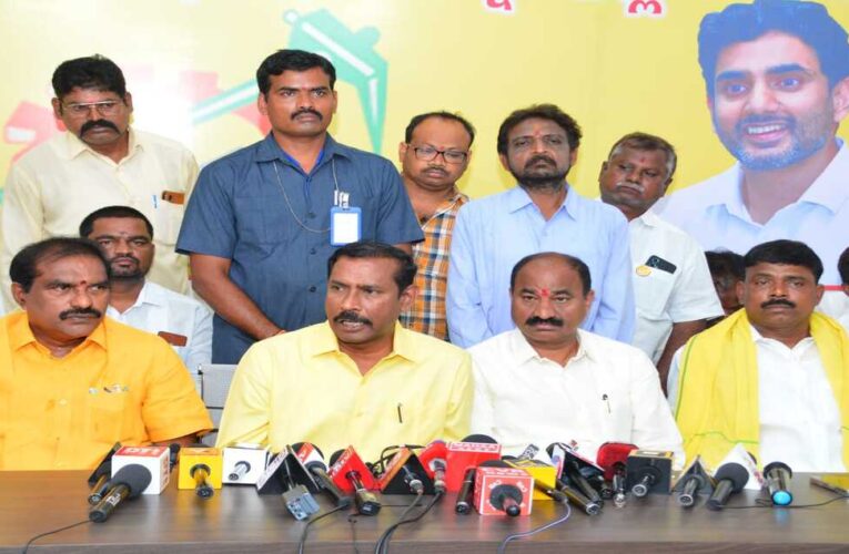 TDP President Reviews Preparations for PM Modi’s Public Meeting in Kurnool