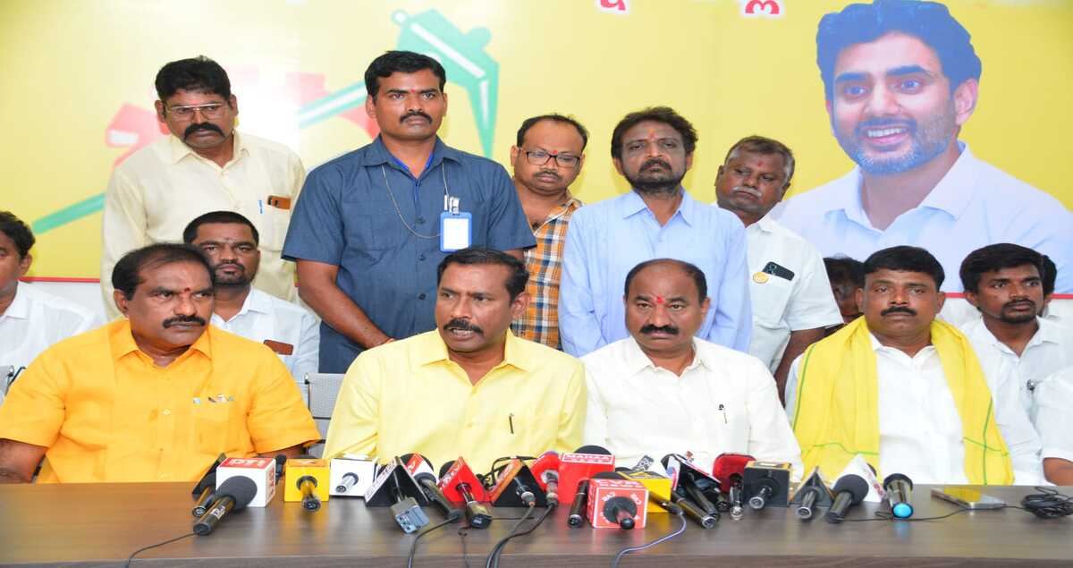 TDP President Reviews Preparations for PM Modi’s Public Meeting in Kurnool