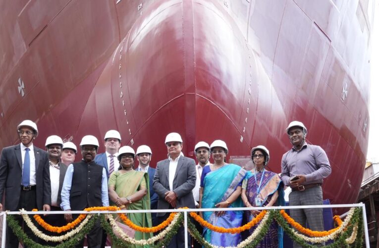 DCIL launches world’s first 12,000 m³ Beagle Series dredger at Cochin