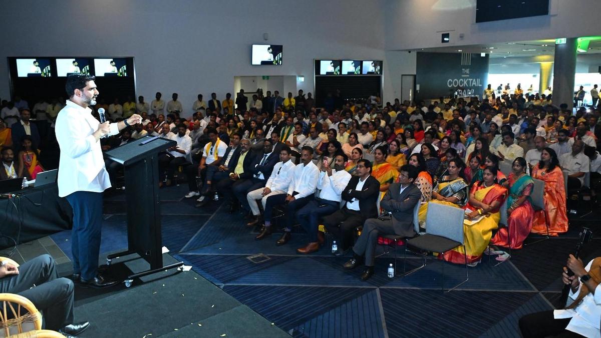 Lokesh urges Telugu diaspora in Australia to support Andhra Pradesh’s growth