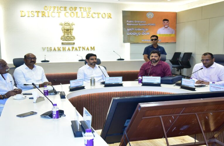Nara Lokesh urges long-term development planning for Visakhapatnam