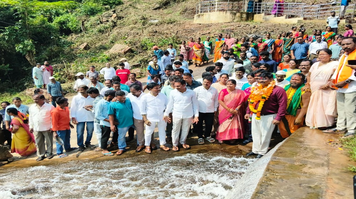 Moganali Waterfall opens to tourists with tribal-led development