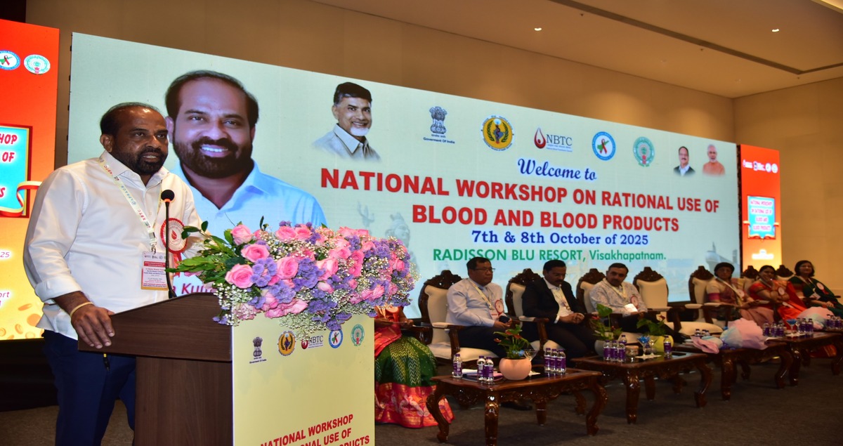 Rational Use of Blood Key to Tackling India’s Shortage: AP Minister