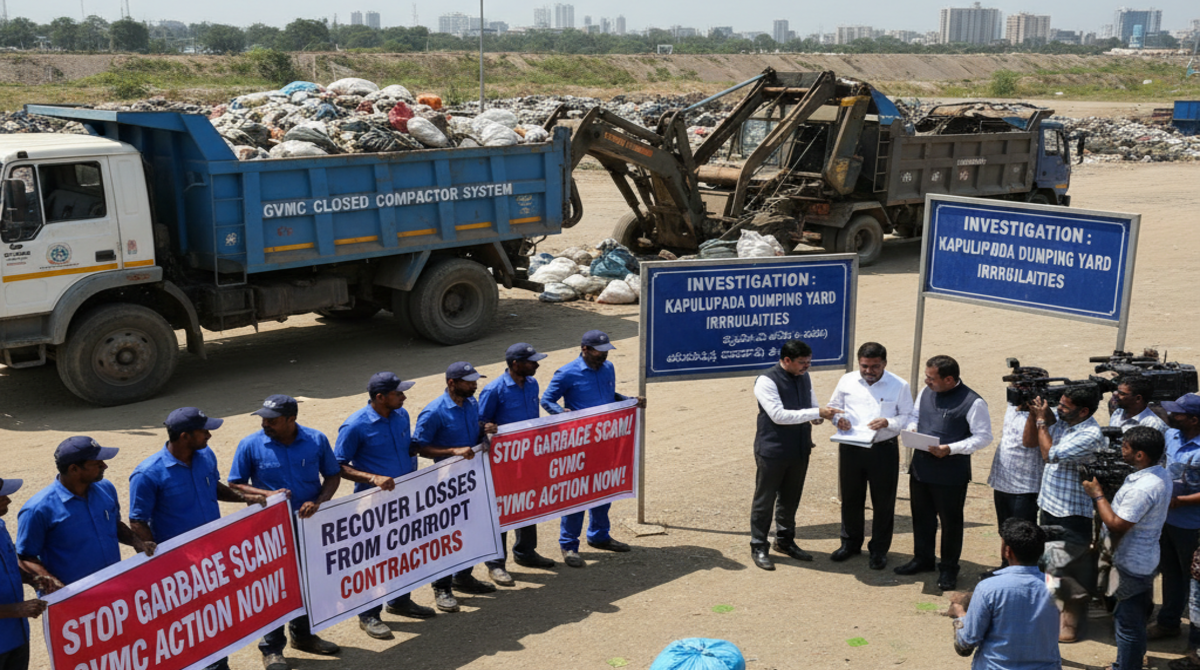 GVMC cracks down on garbage transport scams