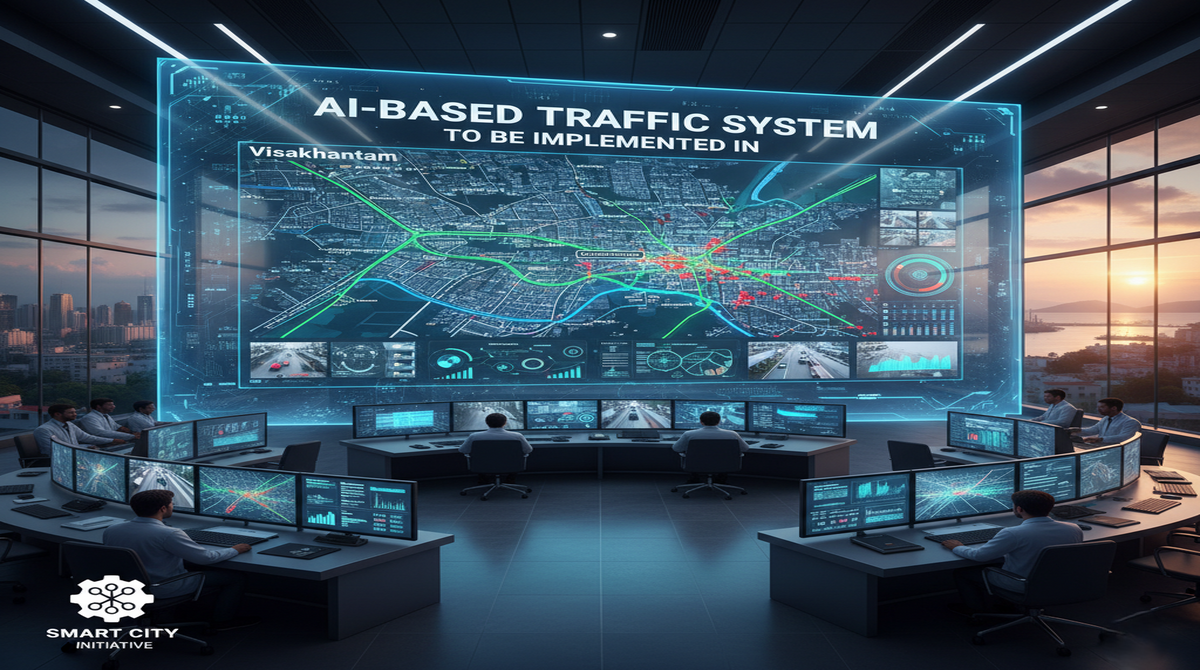 AI-Based Traffic System to Be Implemented in Visakhapatnam