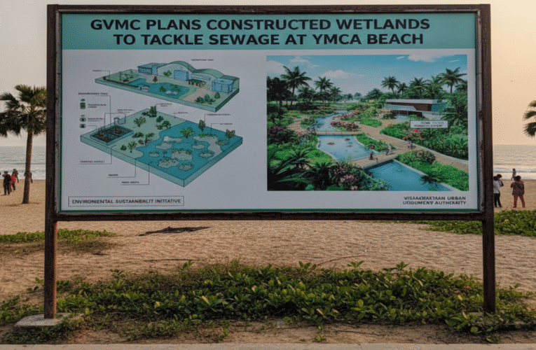 GVMC plans constructed wetlands to tackle sewage at YMCA Beach