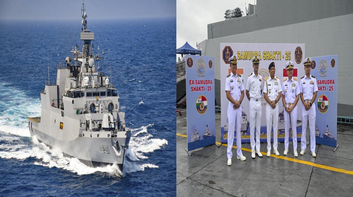 India, Indonesia Launch Fifth Edition of ‘Samudra Shakti 2025’ Naval Exercise