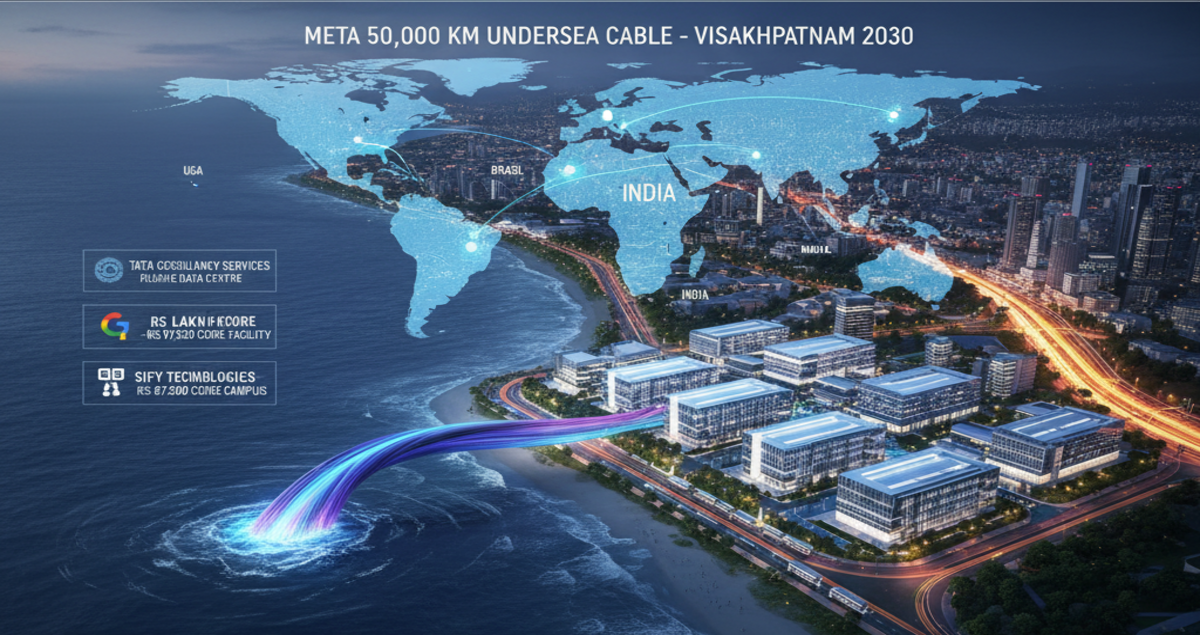 Visakhapatnam to emerge as global digital hub with Meta’s undersea cable