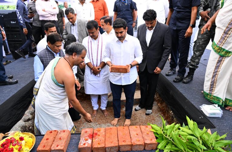 Nara Lokesh lays foundation for Sify’s Rs 1,500 crore AI Edge Data Centre in Visakhapatnam