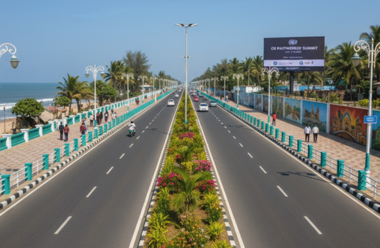 Visakhapatnam Gears Up for CII Partnership Summit with Citywide Makeover