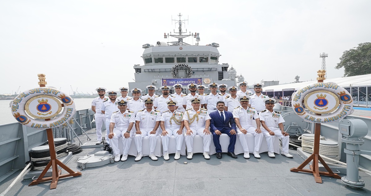 INS Androth Commissioned, Strengthening India’s Coastal Defence
