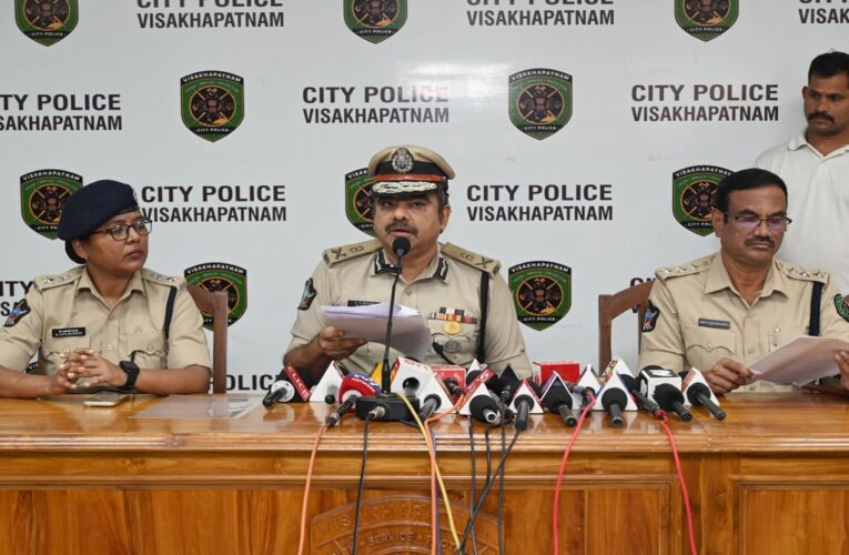 Property offences decline in Visakhapatnam in September