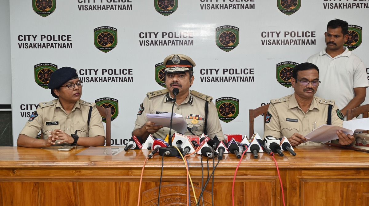 Property offences decline in Visakhapatnam in September