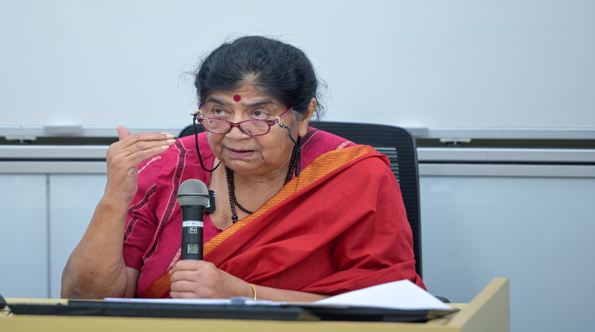 Gandhi’s Ideas Remain Relevant today, Says Prof. Mridula Mukherjee