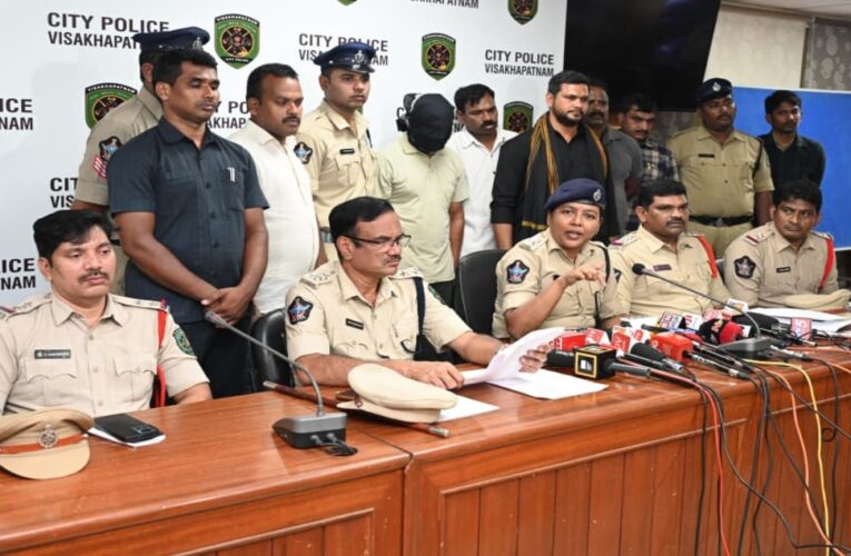 Visakhapatnam Police Arrest Bavaria Gang Member, Recover Stolen Goods